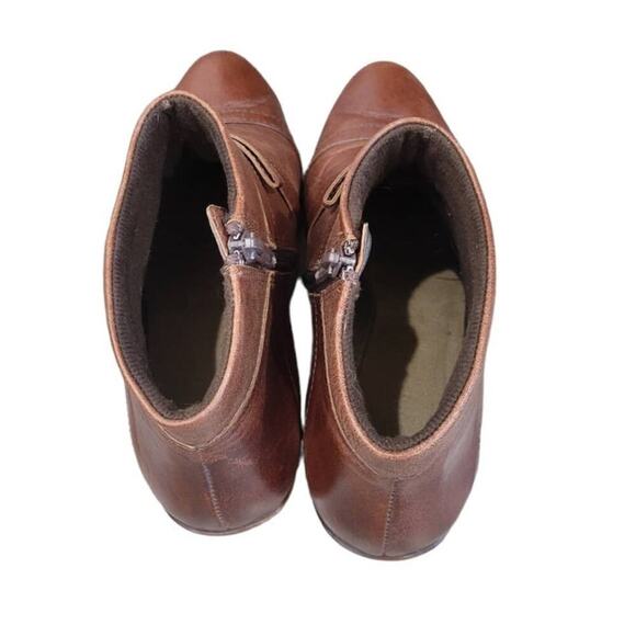 Naot Chestnut Leather Ankle Boots - Picture 10 of 12
